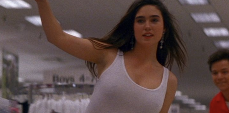 Career Opportunities (1991) – Target Practice as Jennifer Connelly ...